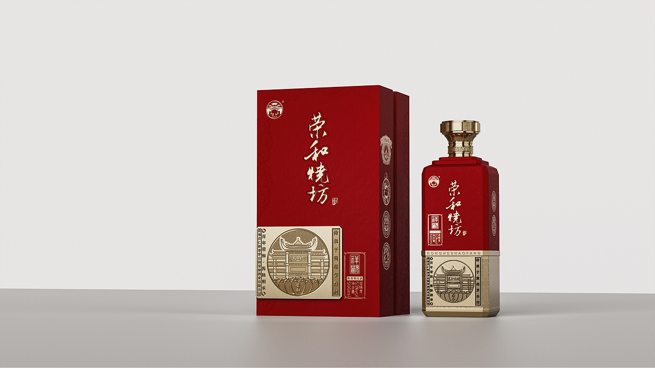 藝鼎鵬&榮和燒坊-年份酒（圖ZMzk1MzEyNDg0） - 包裝 - 站酷設(shè)計(jì)師藝鼎鵬設(shè)計(jì)原創(chuàng)素材 - 站酷ZCOOL