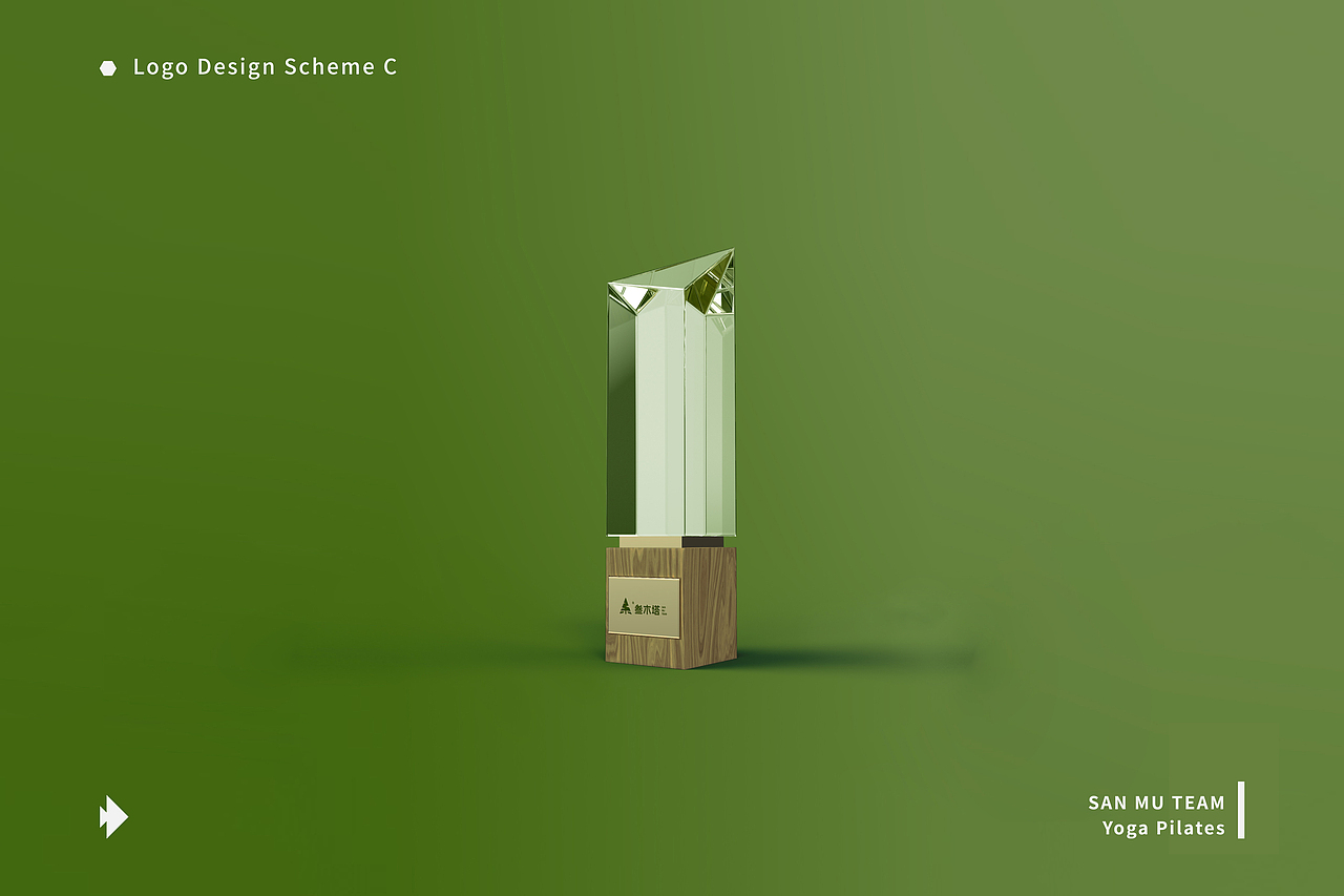 叁木塔丨瑜伽普拉提品牌LOGO标志设计丨维京设