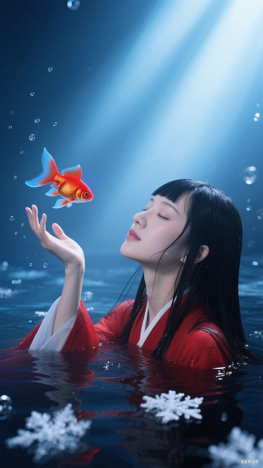 大鱼海棠新传（图ZMzk1MzI1NDYw） - AI作品 - 站酷设计师触摸世界的摸样原创素材 - 站酷ZCOOL