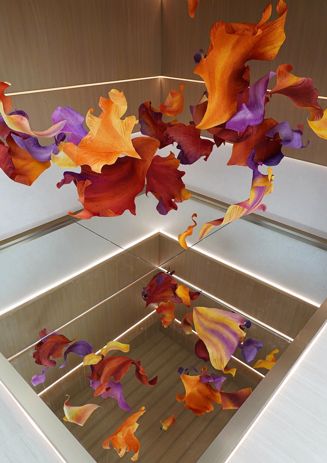 被风吹散的诗 _ 镜像世界的装置艺术