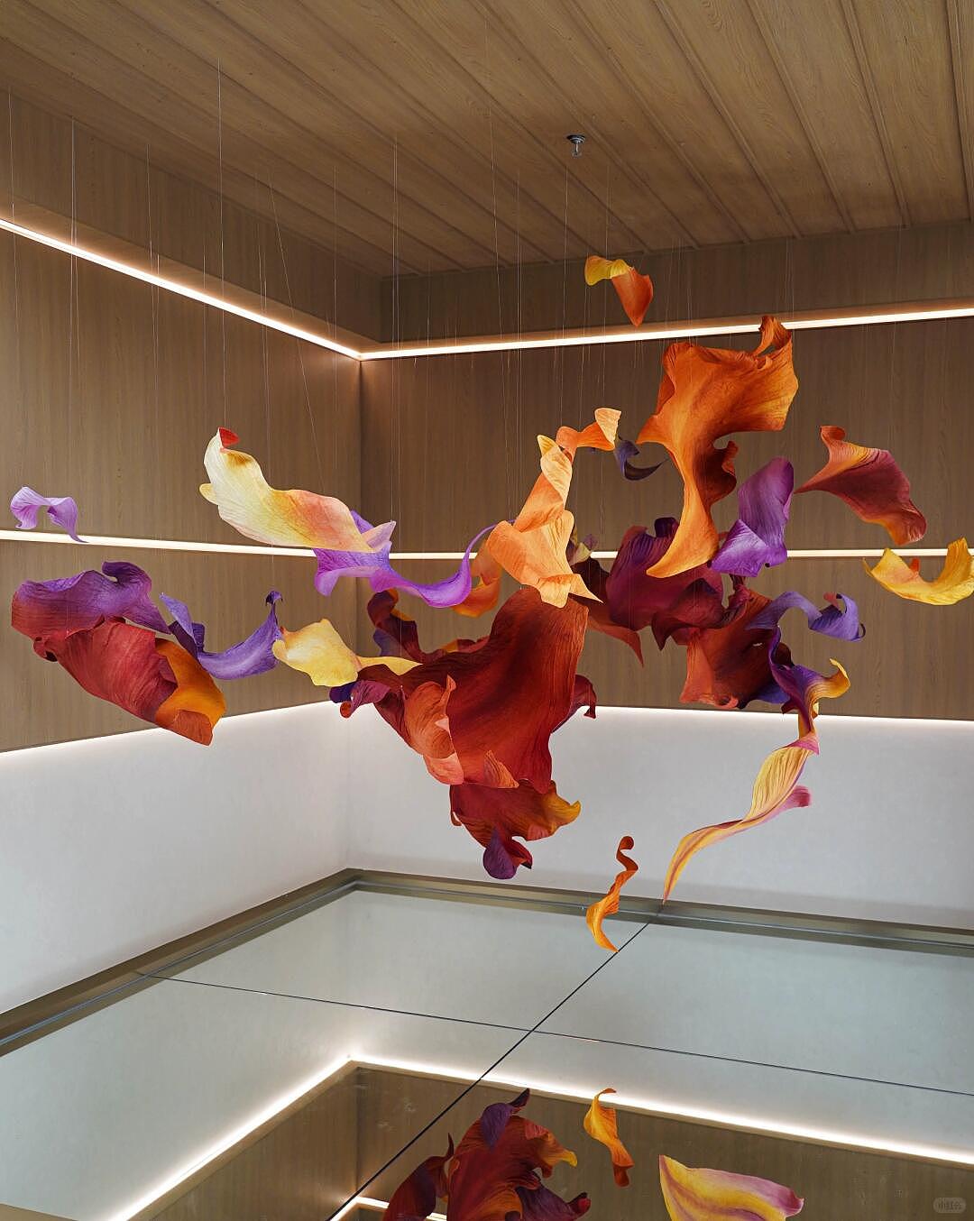 被风吹散的诗 _ 镜像世界的装置艺术