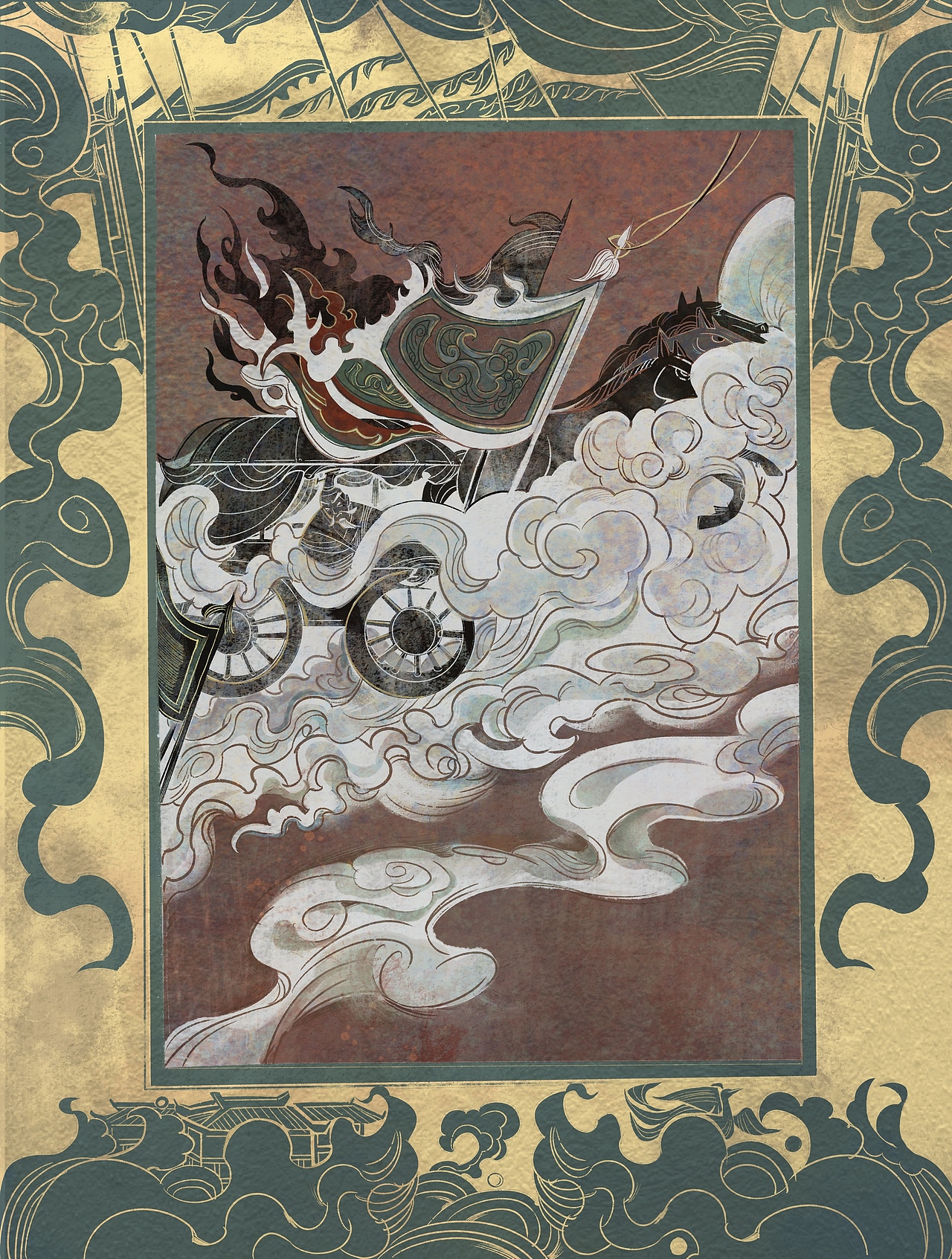 春秋争霸（图ZMzk1MzI5ODgw） - 艺术插画 - 站酷设计师王珏78原创素材 - 站酷ZCOOL