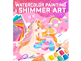 亚马逊儿童产品上色书封面