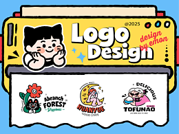 动感 × 趣味｜手绘卡通logo合集