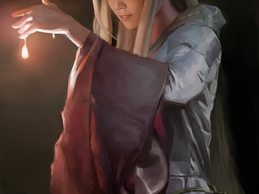精灵女