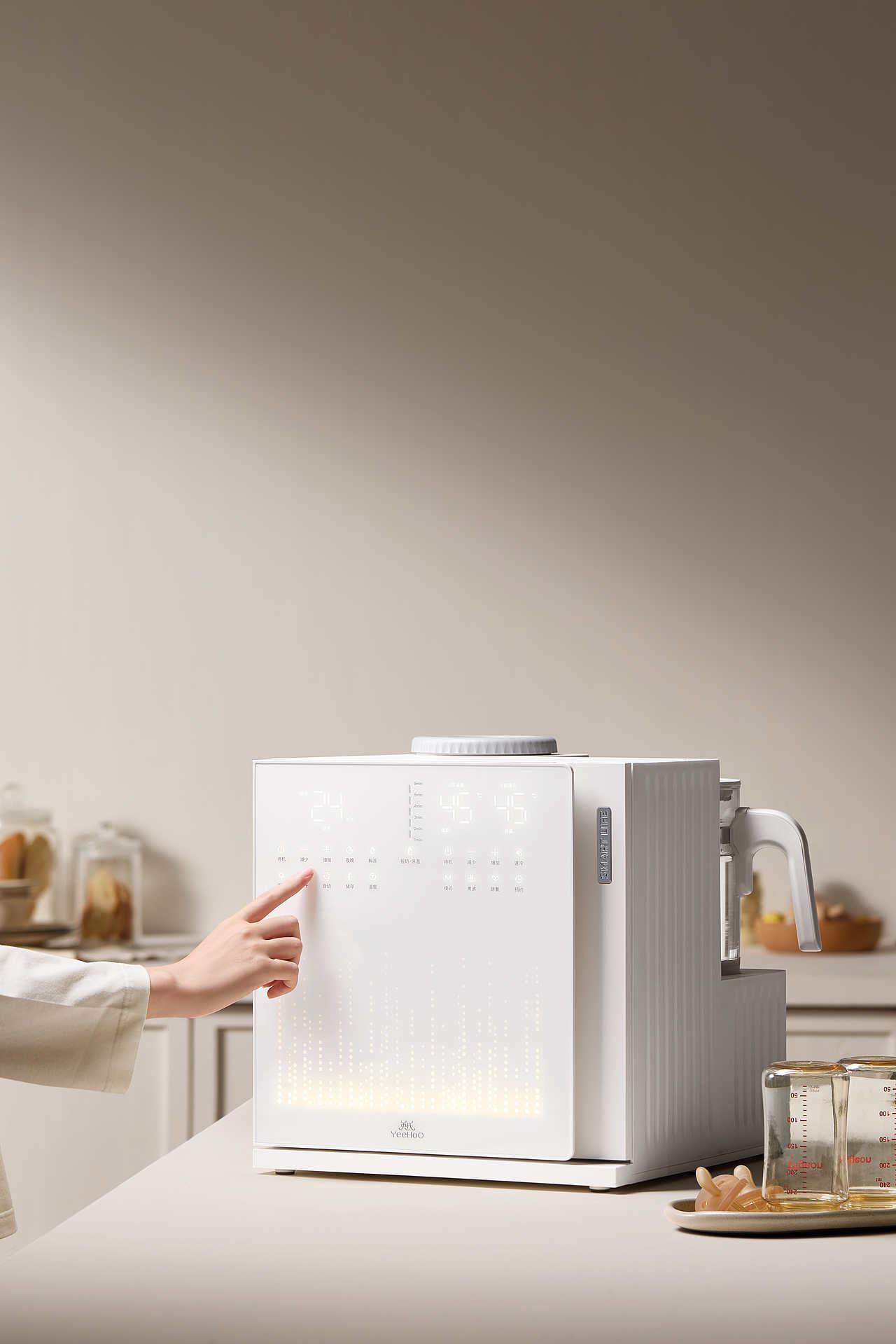 英氏家电三合一摇奶调奶消毒机拍摄（图ZMzk1MzM5NjA4） - 产品摄影 - 站酷设计师明晚原创素材 - 站酷ZCOOL