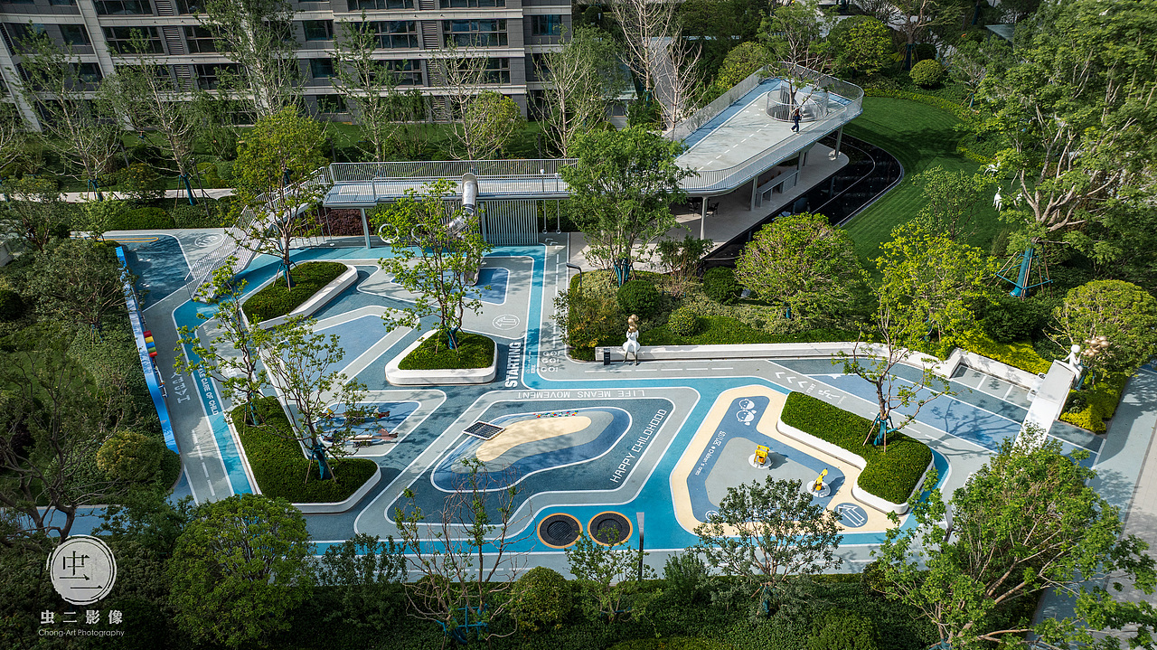 郑州·保利文化广场·宜园（图ZMzk1MzQwODU2） - 环境/建筑摄影 - 站酷设计师Anciens原创素材 - 站酷ZCOOL