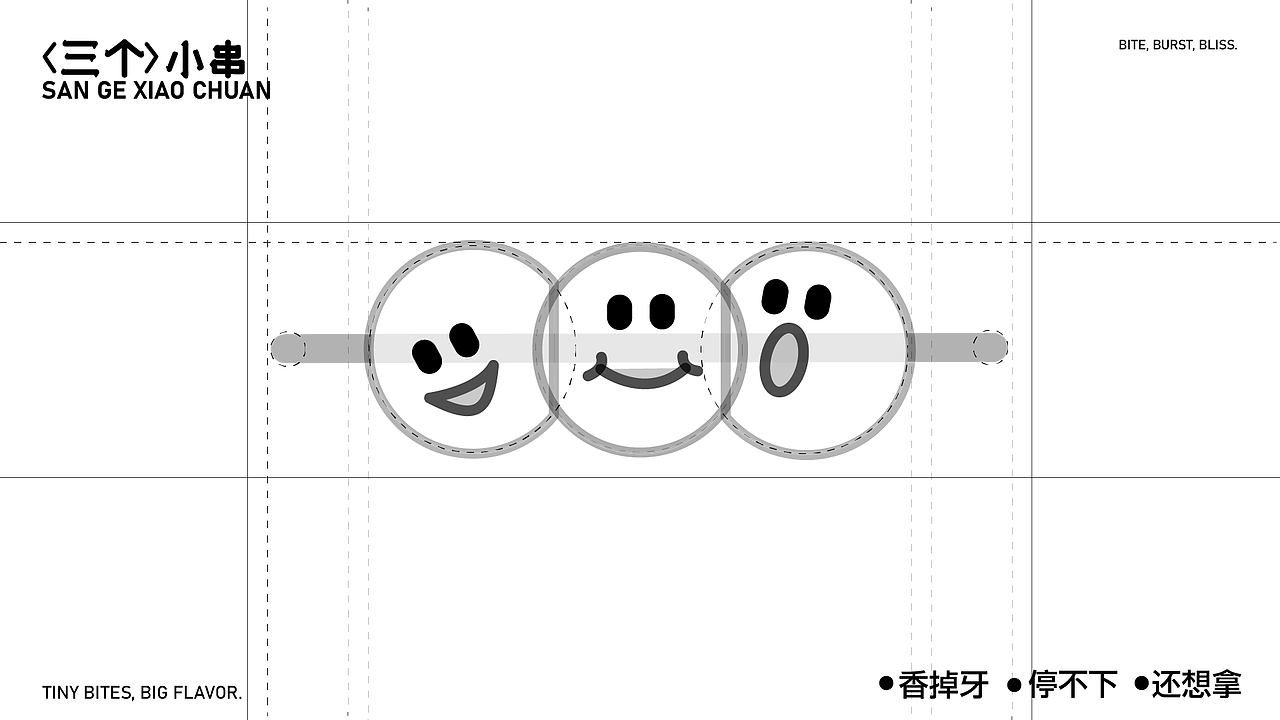 三个小串烧烤品牌提案设计