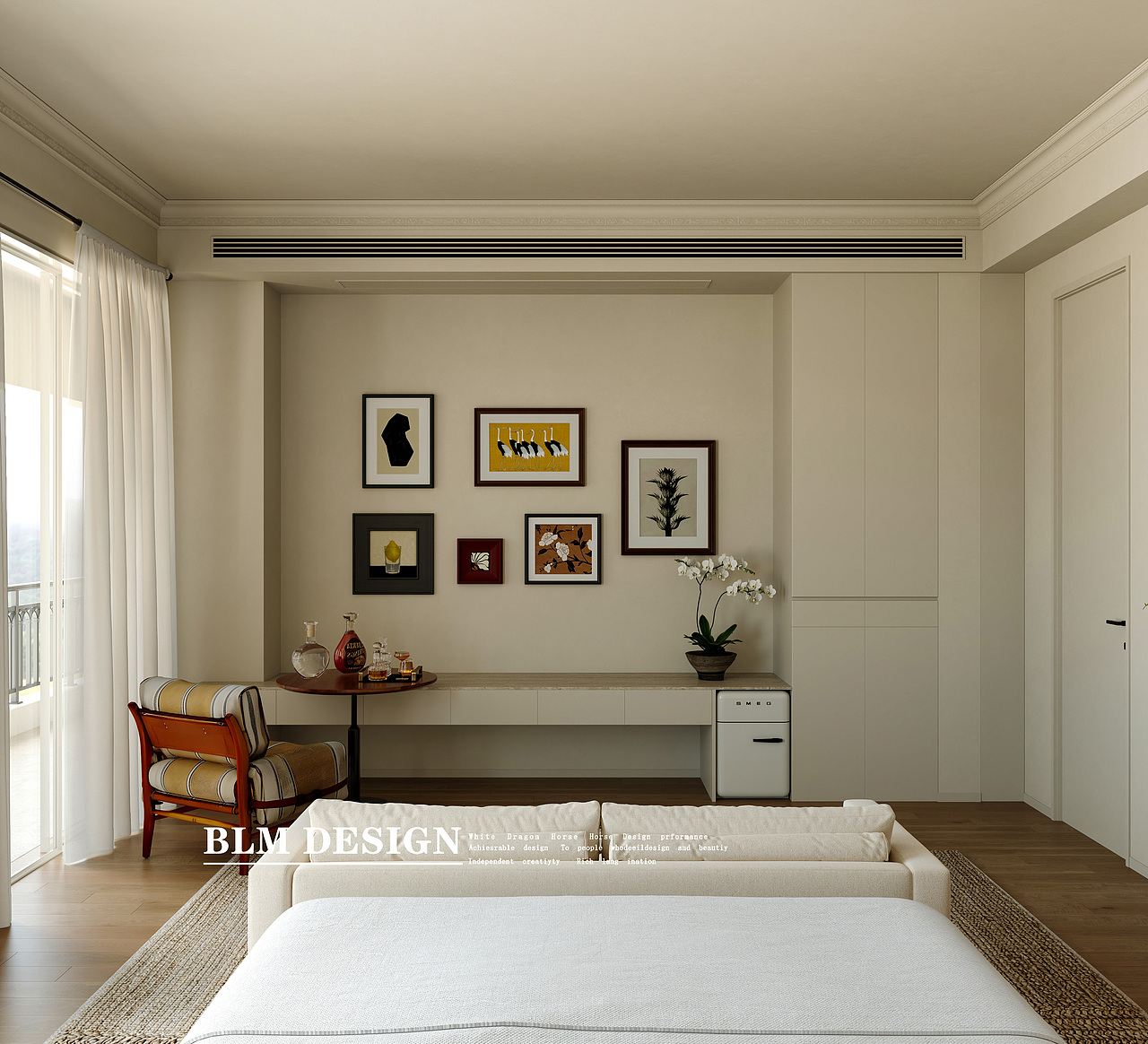 现代风-白龙马效果图