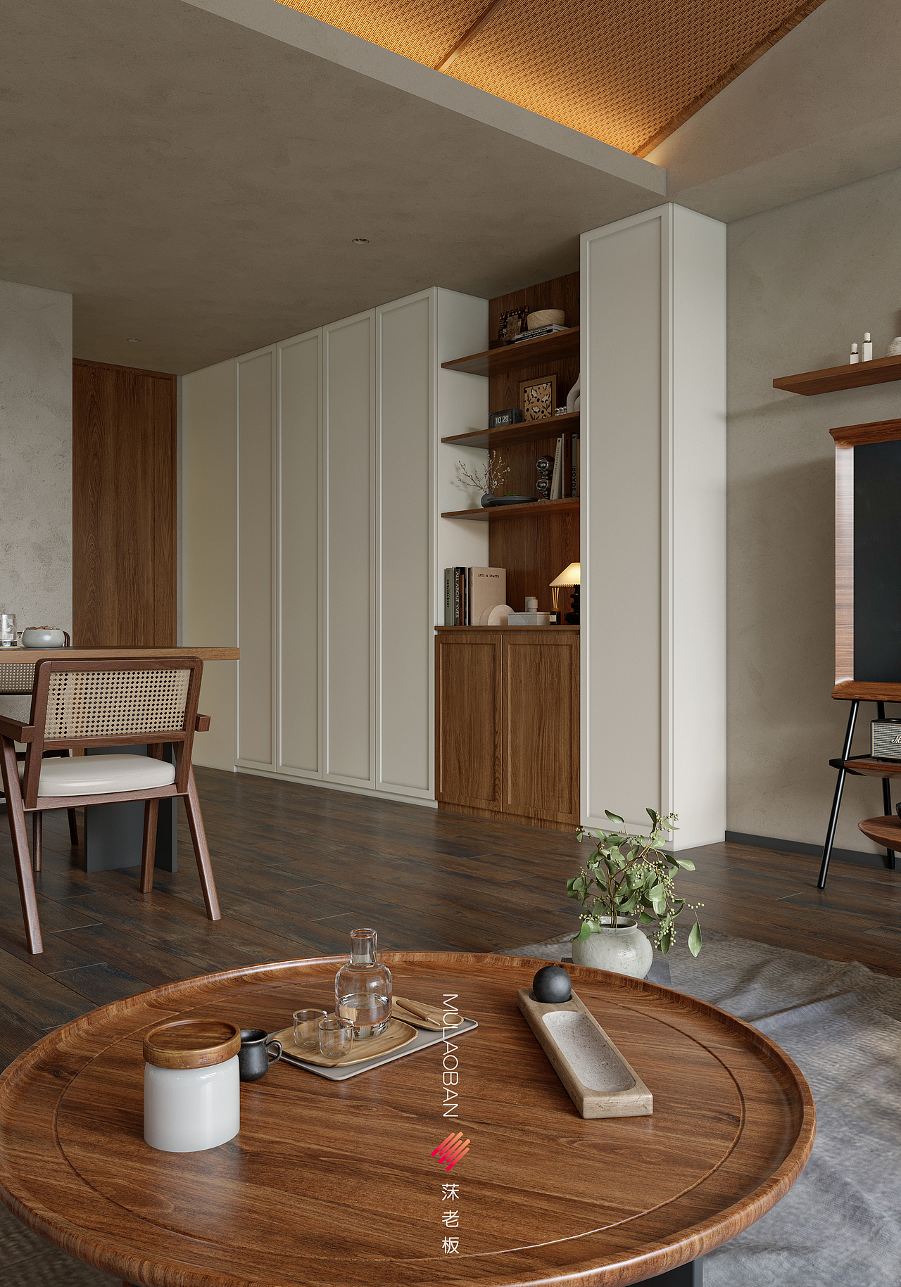 窗下可观景，案头有书翻，沙发能容瘫。（图ZMzk1MzU3MTA0） - 家装设计 - 站酷设计师莯老板原创素材 - 站酷ZCOOL