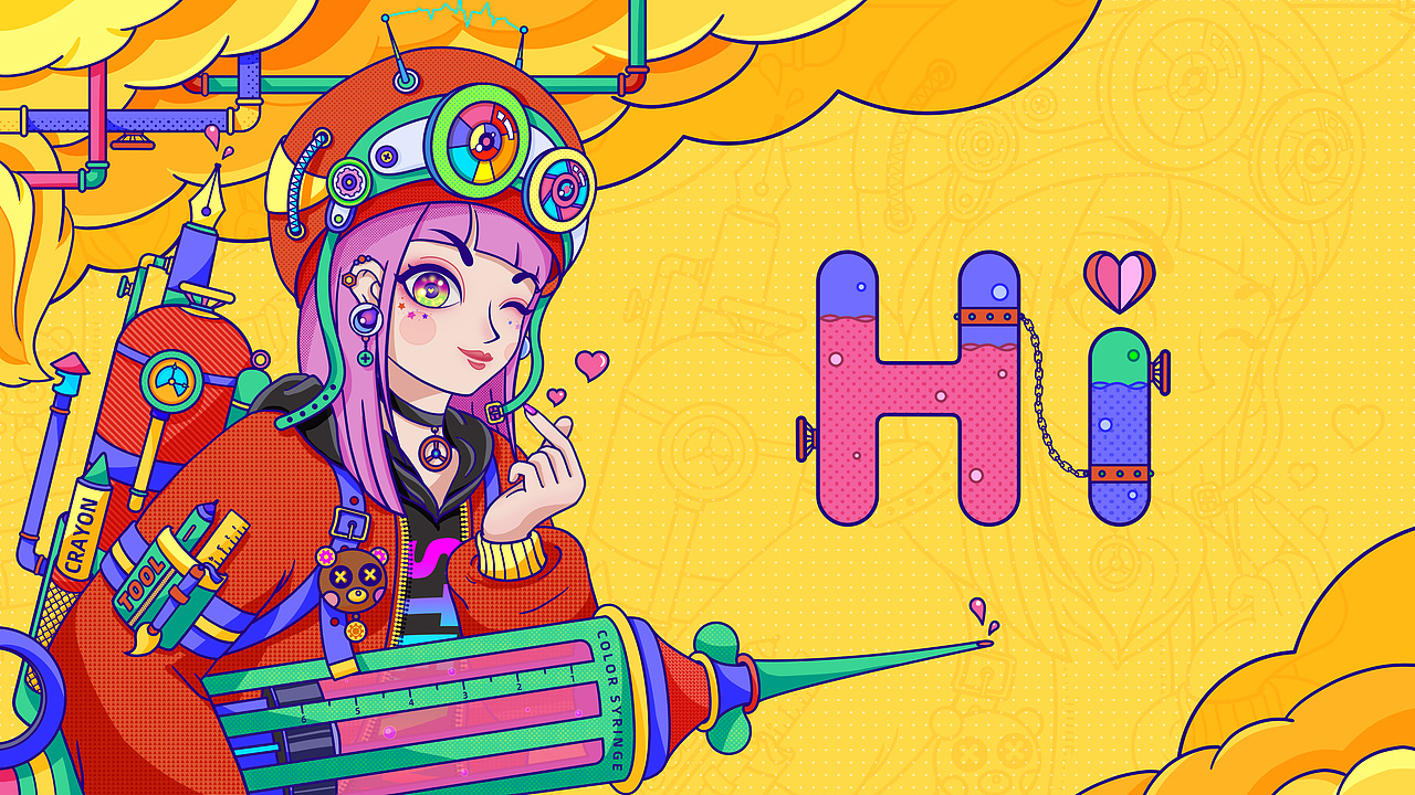 几年前的个人插画练习（图ZMzk1MzYwMDA0） - 创作习作 - 站酷设计师miss念念原创素材 - 站酷ZCOOL