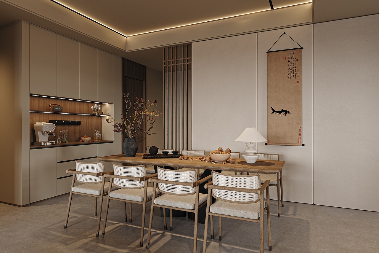 宋式美学|在空间里邂逅东方雅韵（图ZMzk1MzcwNjQ4） - 家装设计 - 站酷设计师米米米朵丶原创素材 - 站酷ZCOOL