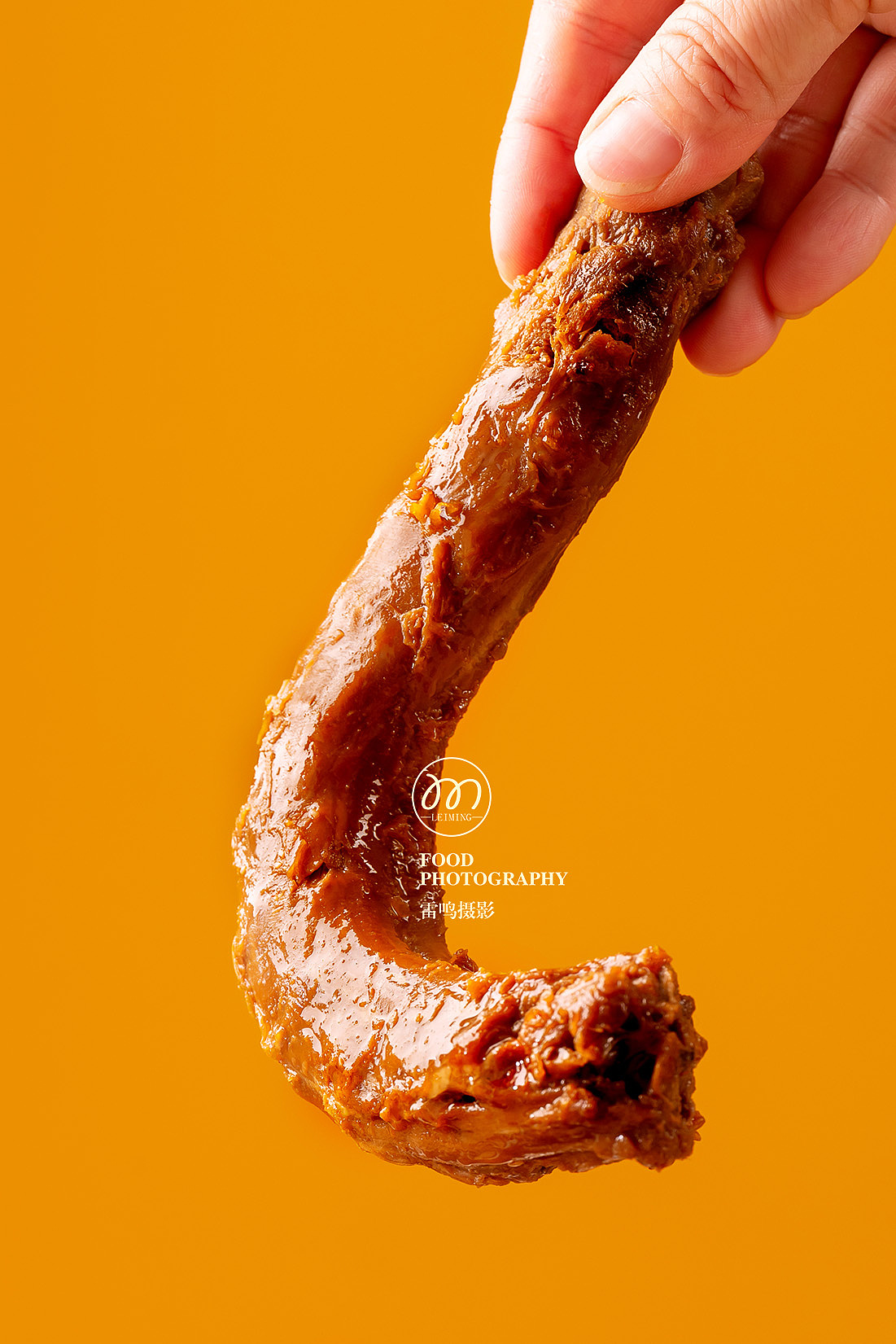 《卤味辣鸭货鸭脖鸭舌鸭掌鸭锁骨》美食哈尔滨雷鸣摄影