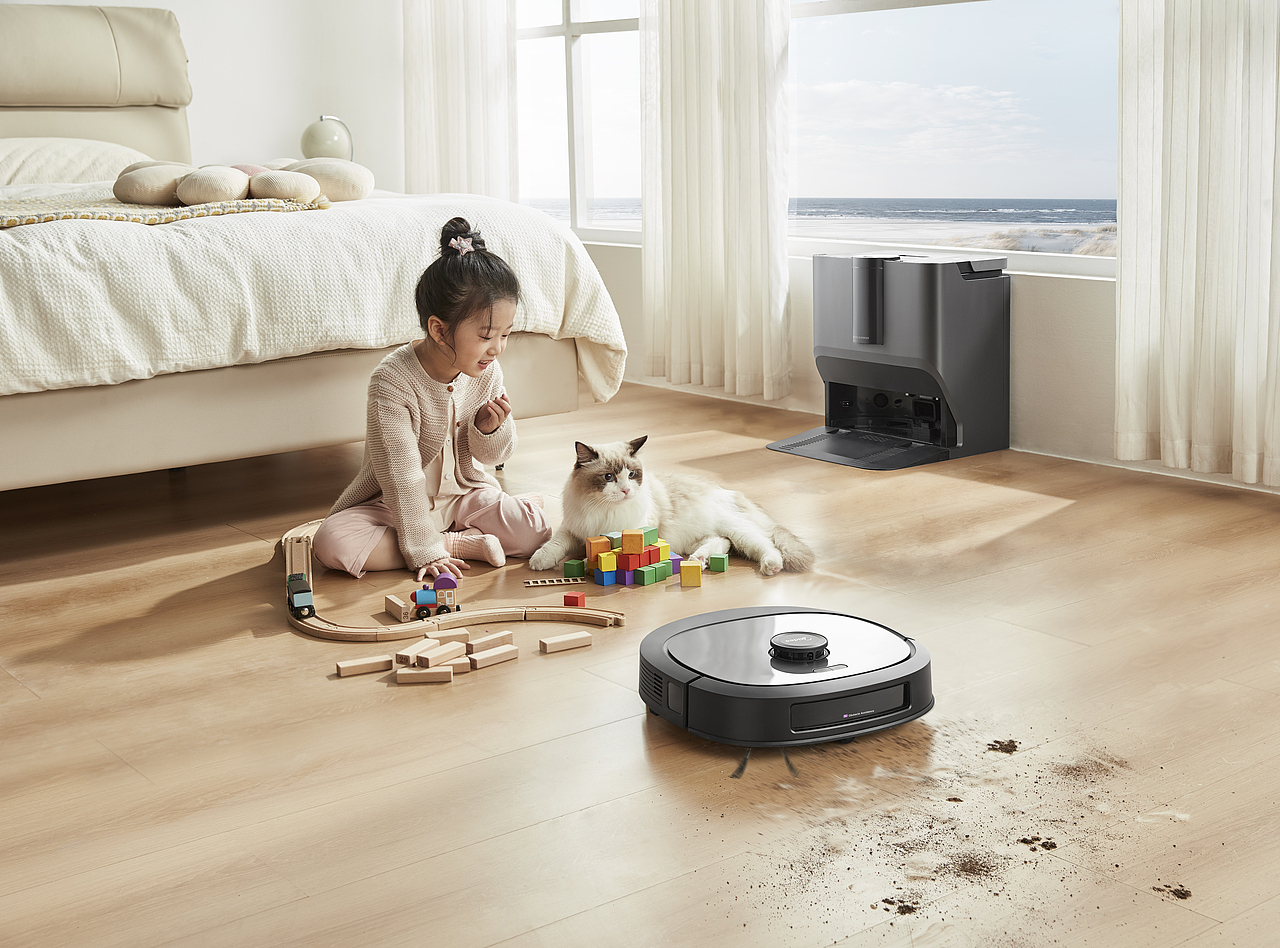 Midea|美的扫地机器人W20场景图拍摄