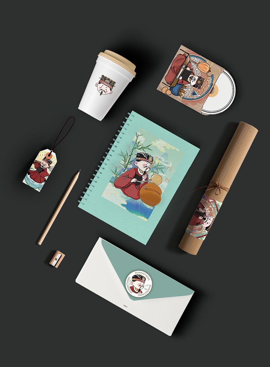 张汤形象IP设计（图ZMzk1Mzk2NjYw） - IP形象 - 站酷设计师阿喜肩膀疼啊疼啊原创素材 - 站酷ZCOOL