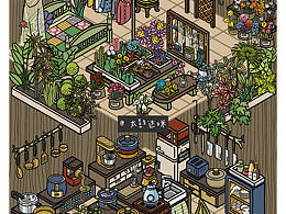 MBTI-16人格 双层系列 小屋插画（中）