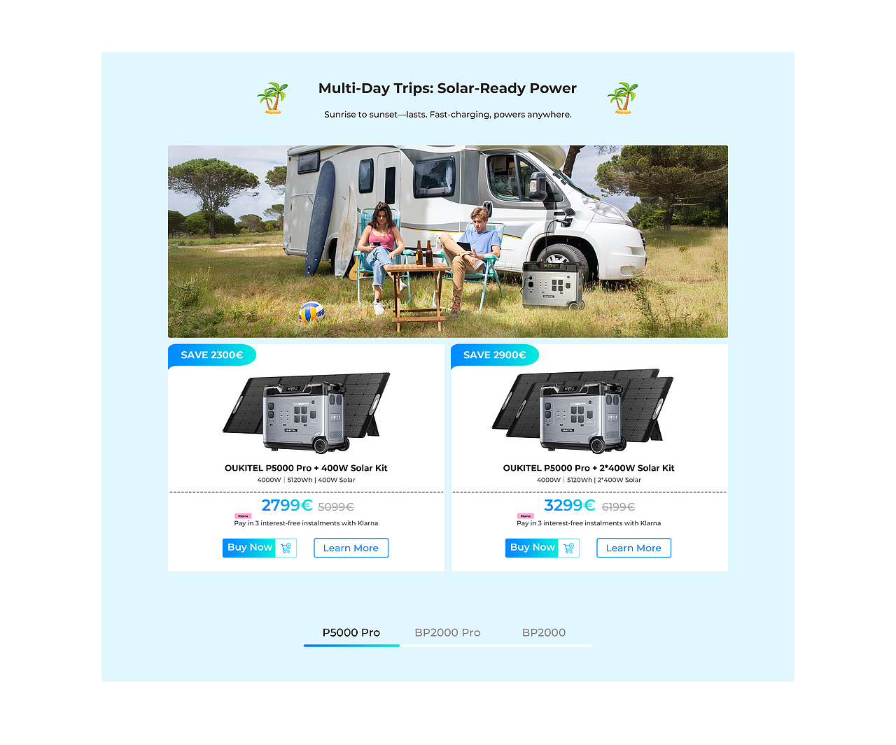 户外电源夏日活动页（图ZMzk1NDE1OTI0） - 运营设计 - 站酷设计师龙樱熏子原创素材 - 站酷ZCOOL