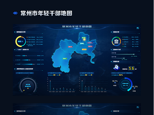 常州市年轻干部地图
