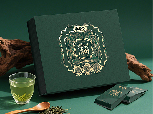 南亩茶谷 — 绿茶品牌包装设计