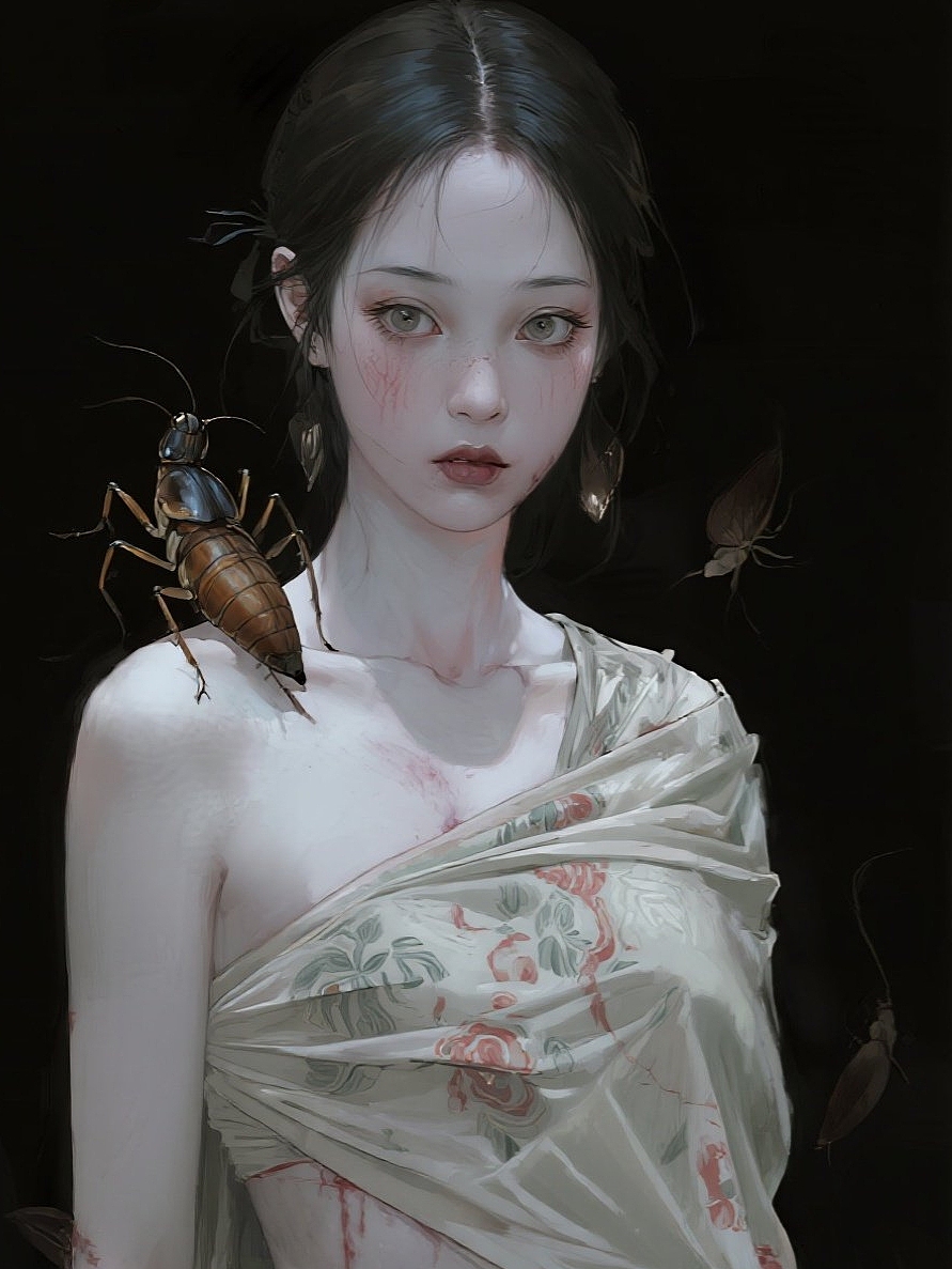 蛛丝马迹系列、神女、龙舟、白鲸、花船（图ZMzk1NDI1MjIw） - 其他 - 站酷设计师雪里莓工作室原创素材 - 站酷ZCOOL
