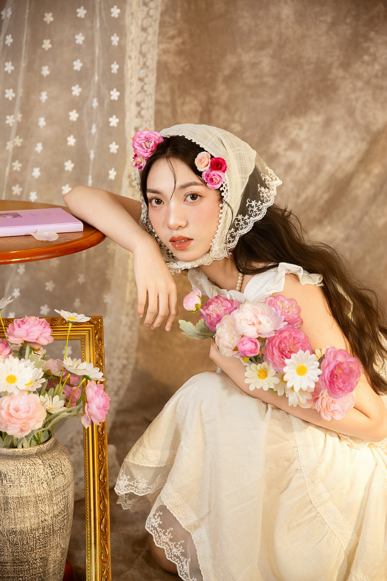 “叮！您的專屬《春日油畫》已加載完成——” 要一起（圖ZMzk1NDM0ODA0） - 人像攝影 - 站酷設計師深圳女攝LUMIN原創(chuàng)素材 - 站酷ZCOOL