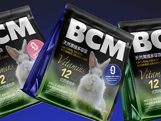 BCM包装设计兔粮包装设计提摩西草包装设计宠物包装