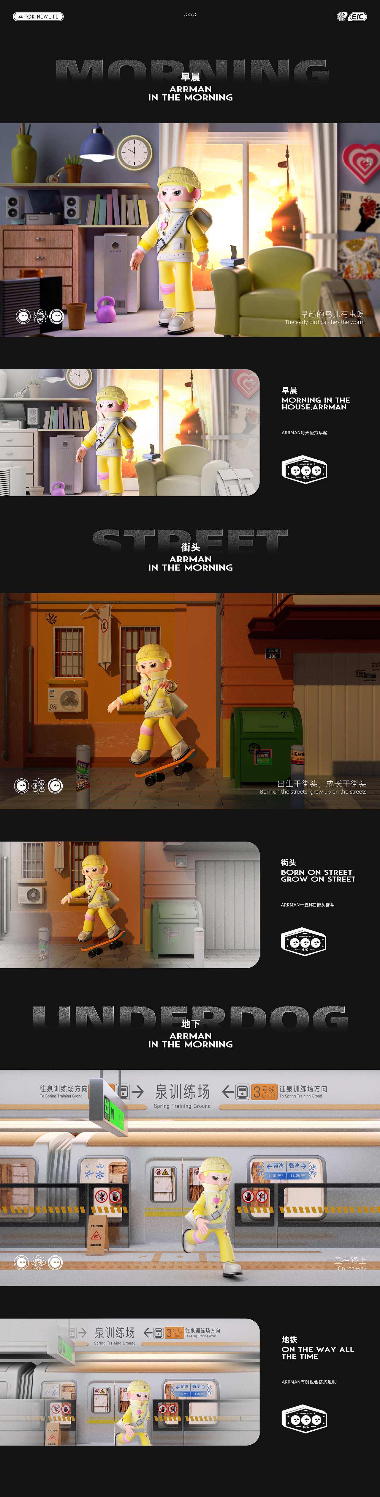 【情绪逮捕者 • ARRMAN】IP设计