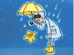 《一个人的时候》系列插画