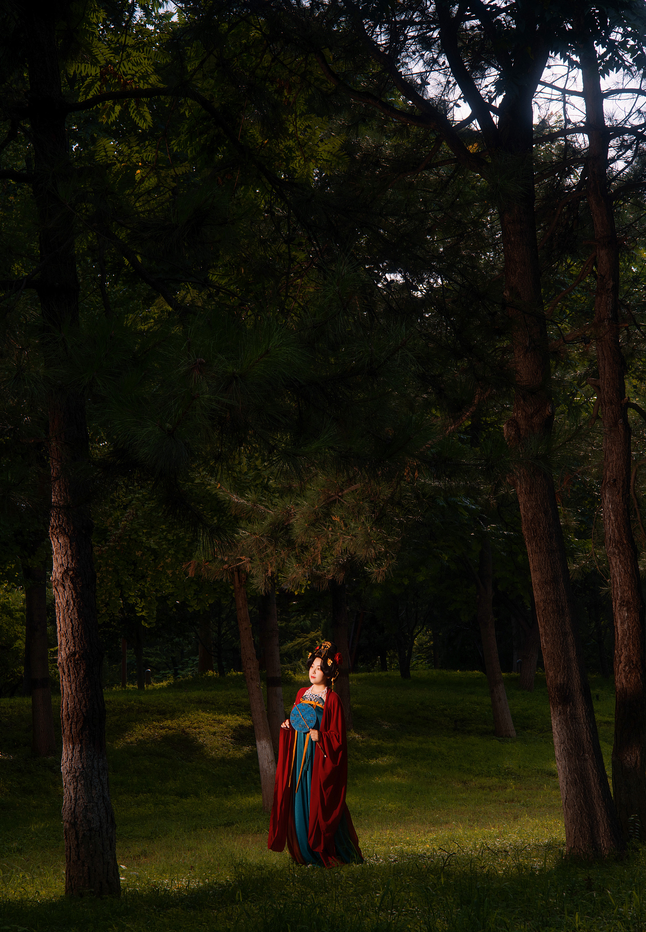 南海子公园唐制汉服