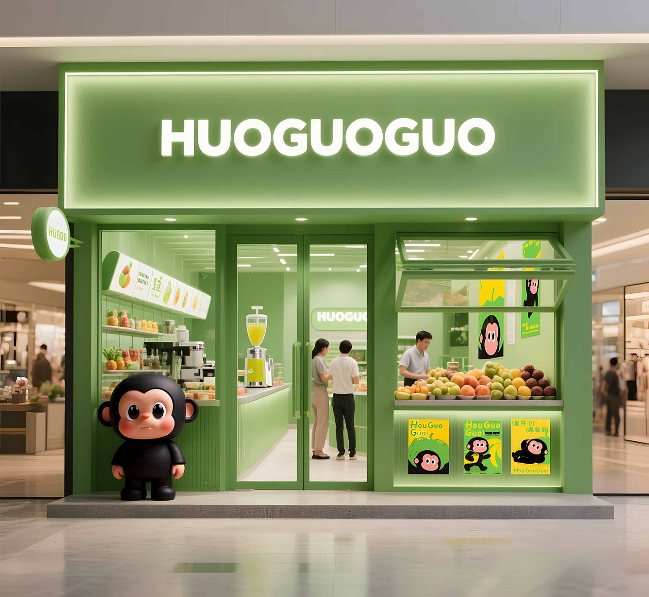 猴果果HOUGUOGUO水果连锁品牌