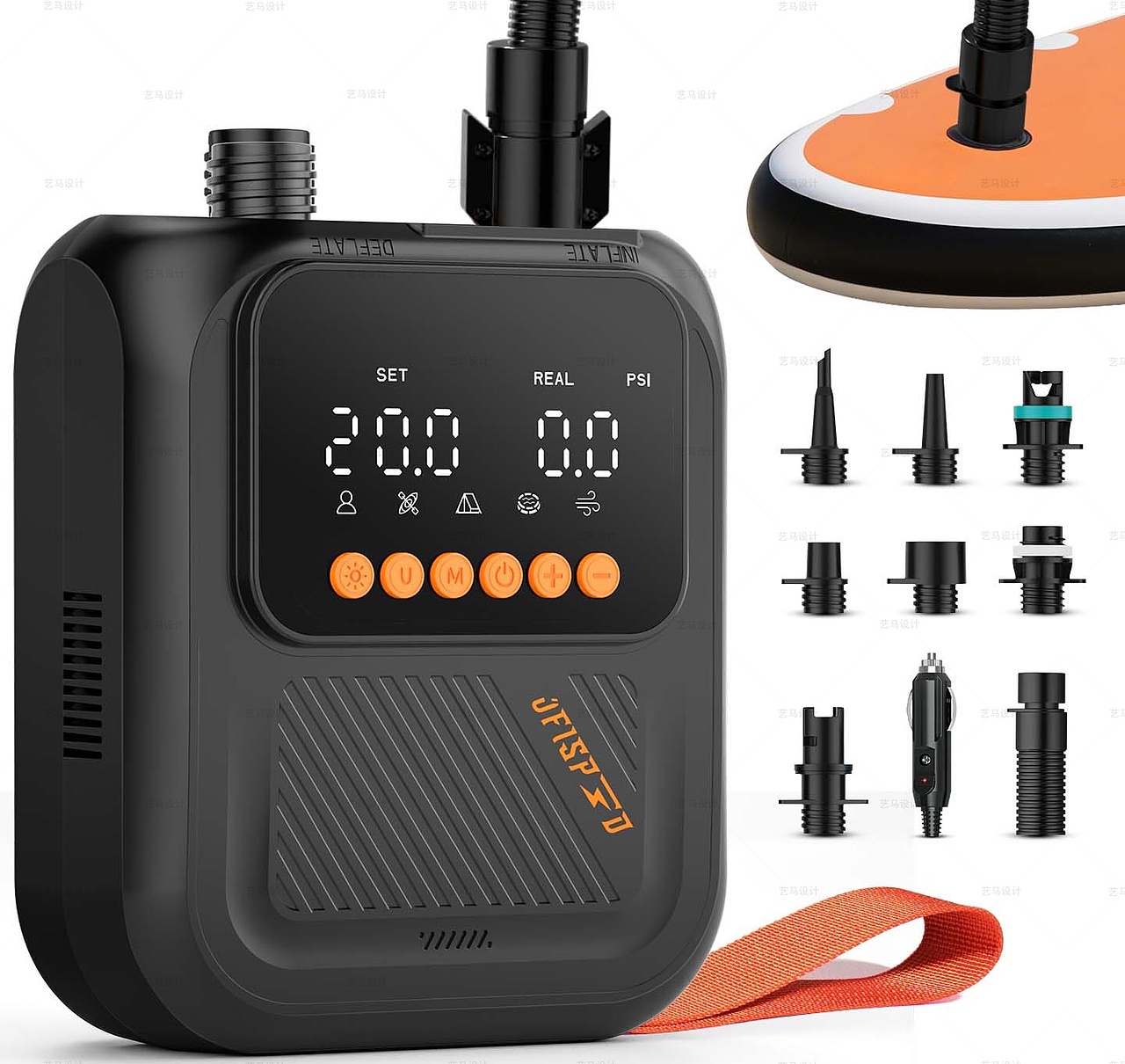 工具类 充电泵-Amazon亚马逊主副图A+设计案例