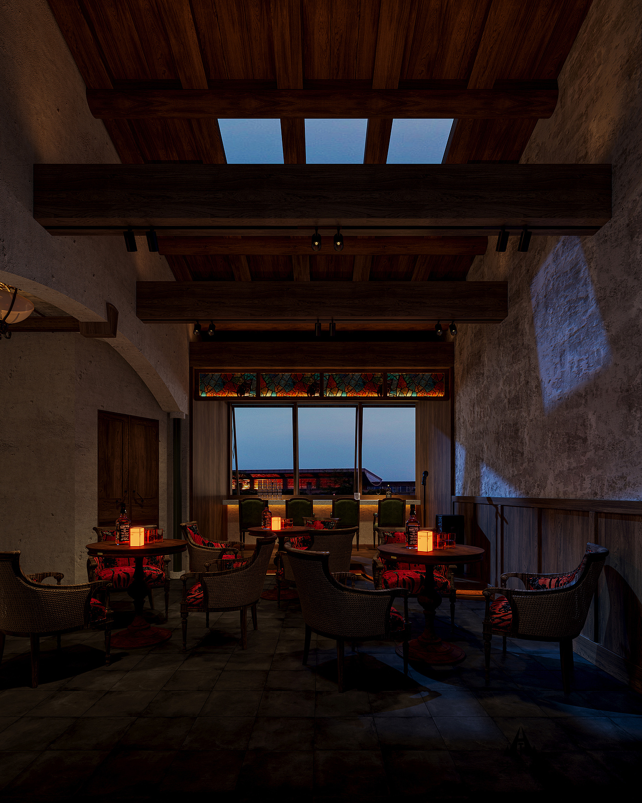 独立小桥人未识，一星如斗看多时。（图ZMzk1NDU3MjEy） - 商业空间设计 - 站酷设计师艺表现原创素材 - 站酷ZCOOL