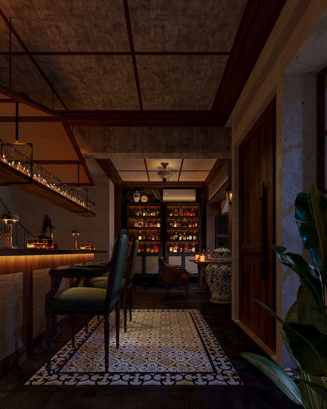 独立小桥人未识，一星如斗看多时。（图ZMzk1NDU3MjA4） - 商业空间设计 - 站酷设计师艺表现原创素材 - 站酷ZCOOL