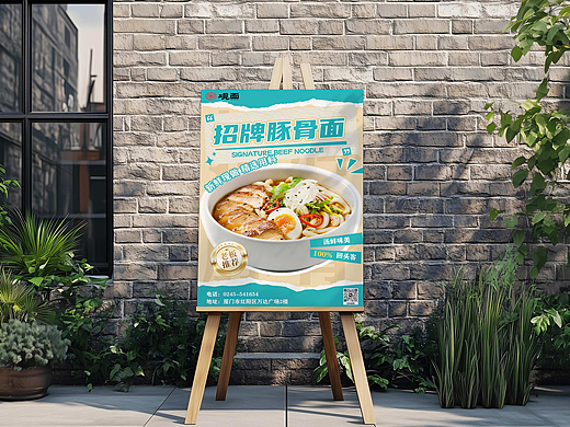 美食海报分享（面条）