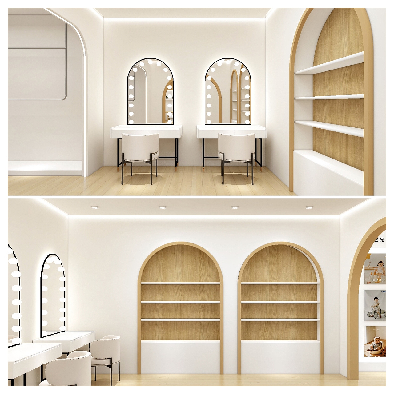 原木➕奶油【儿童摄影空间设计】