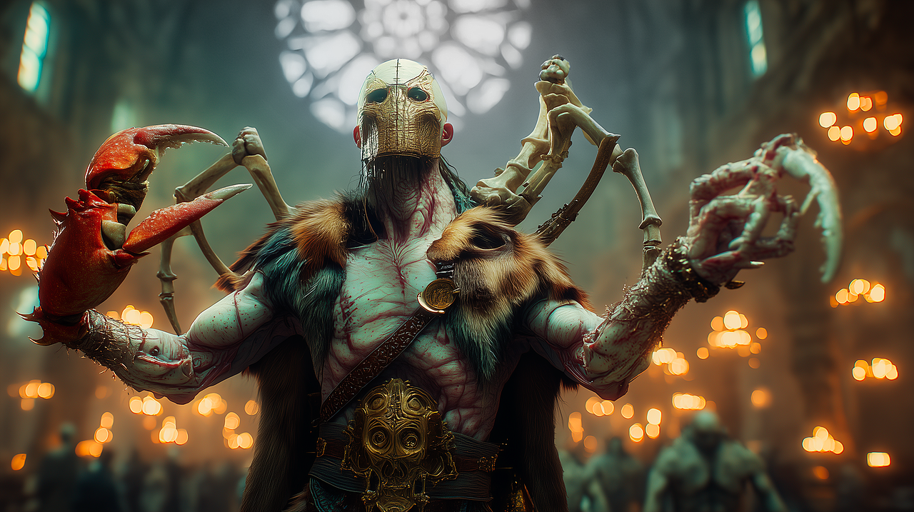 荒蛮故事：无主时代Godless Era（图ZMzk1NDg5NDc2） - AI作品 - 站酷设计师KK不设限原创素材 - 站酷ZCOOL