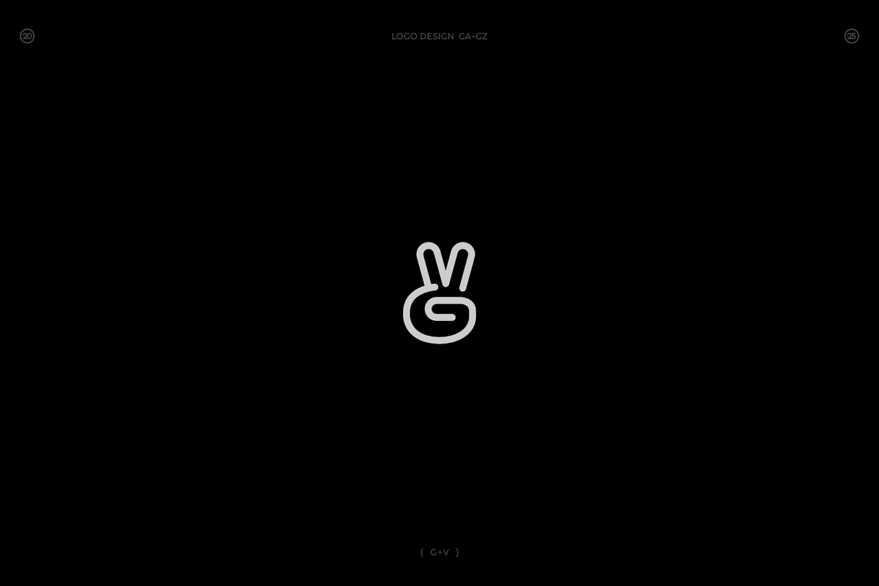 极简字母组合图形logo（G篇）（图ZMzk1NTE0OTg0） - Logo - 站酷设计师酷比品牌设计原创素材 - 站酷ZCOOL