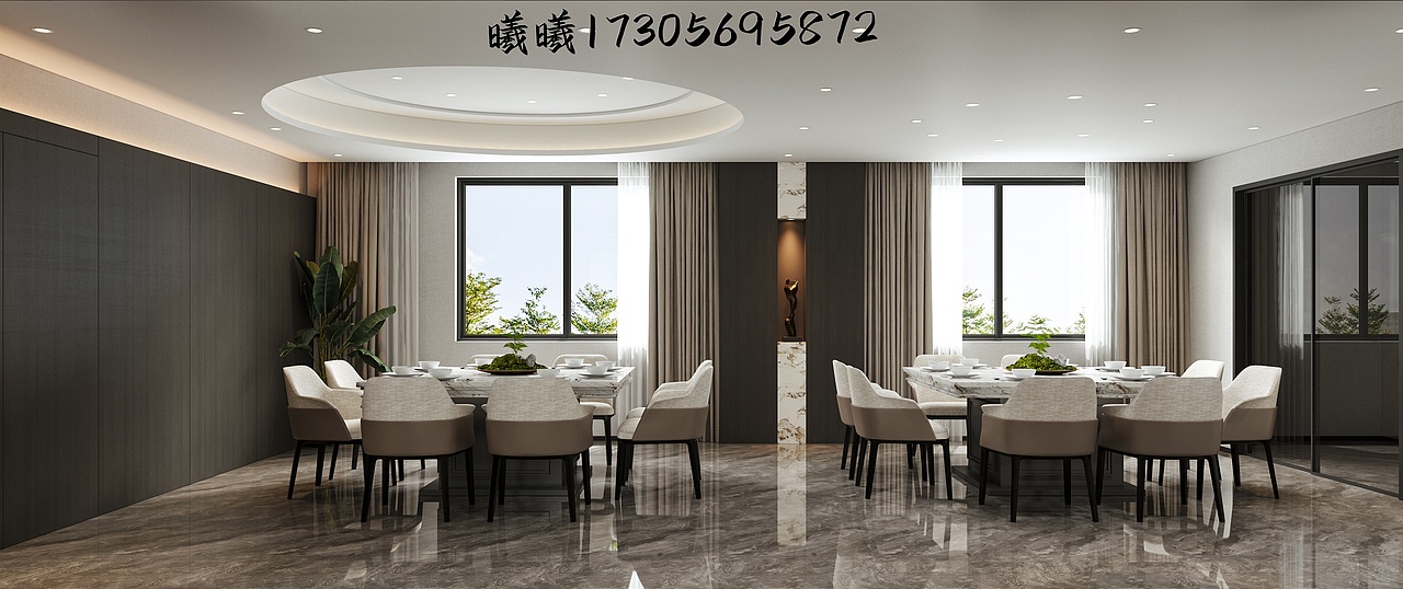 星夜公司 | 现代简约风空间设计 办公与生活的雅致呈现