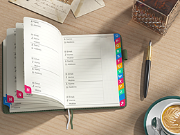 亚马逊复古款地址本（建模渲染）