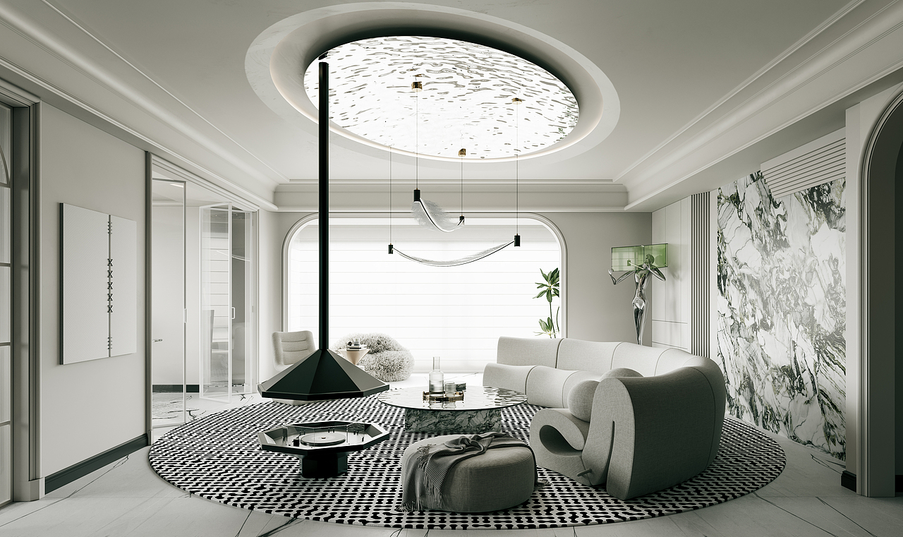 现代家装（图ZMzk1NTM3NTY0） - 家装设计 - 站酷设计师澜腾天工原创素材 - 站酷ZCOOL