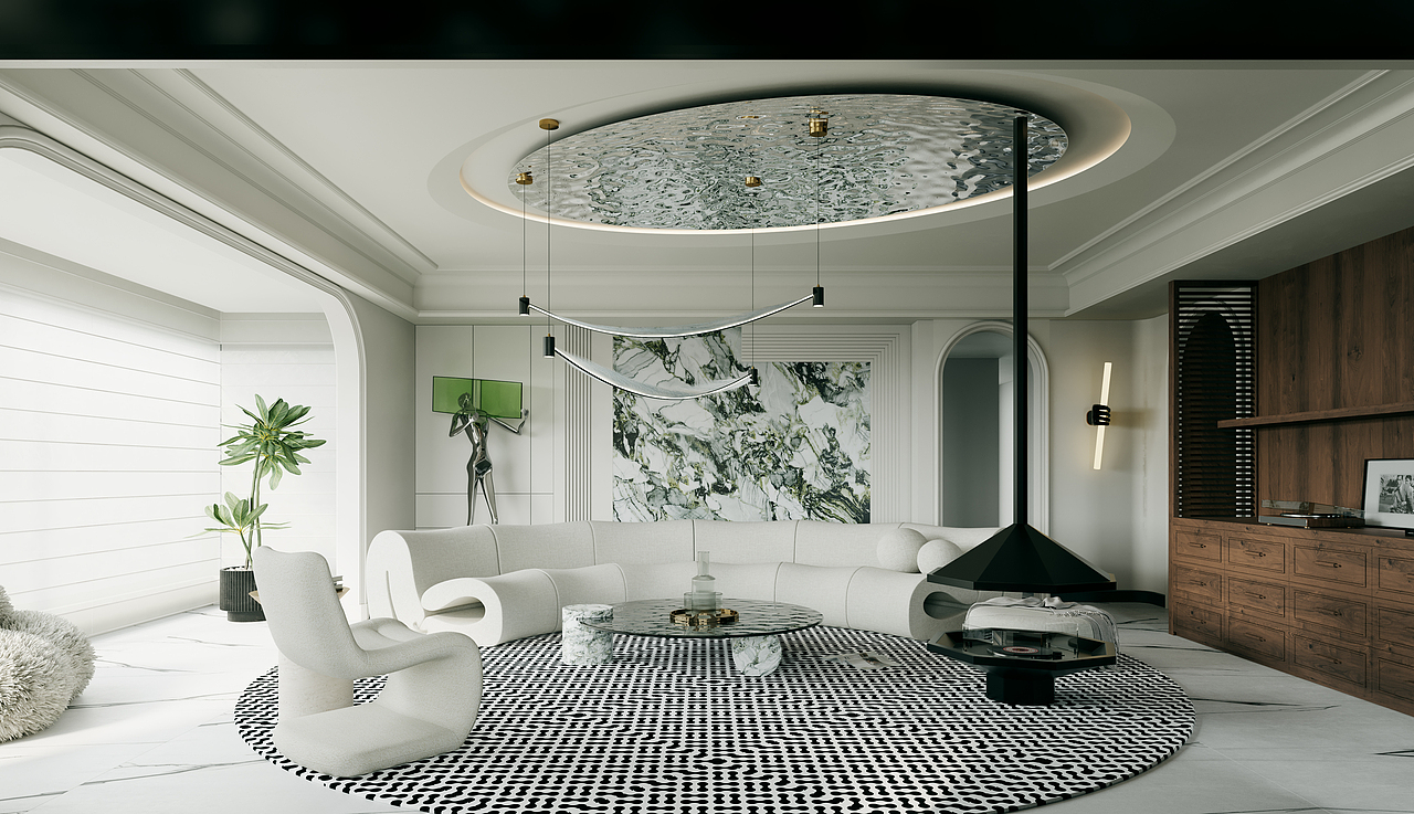 现代家装（图ZMzk1NTM3NTYw） - 家装设计 - 站酷设计师澜腾天工原创素材 - 站酷ZCOOL