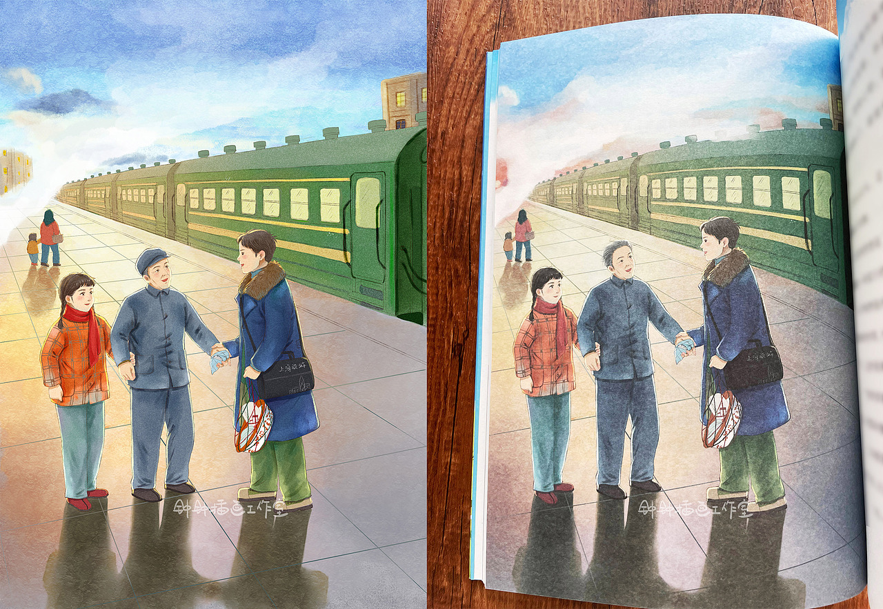 童书插画 | 《云上的孩子》(已商用)（图ZMzk1NTM5MjU2） - 儿童插画 - 站酷设计师钟钟插画工作室原创素材 - 站酷ZCOOL