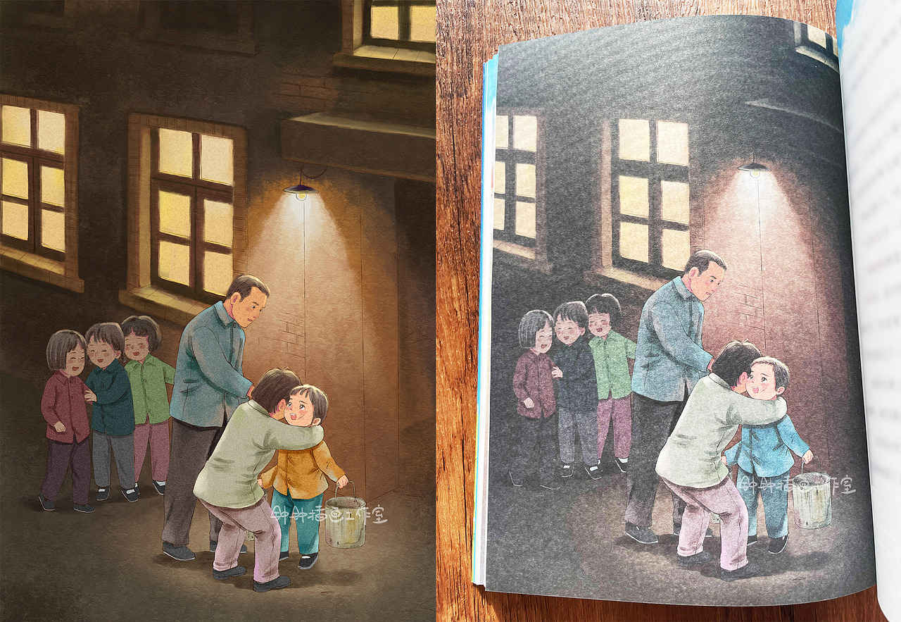 童书插画 | 《云上的孩子》(已商用)（图ZMzk1NTM5Mjcy） - 儿童插画 - 站酷设计师钟钟插画工作室原创素材 - 站酷ZCOOL