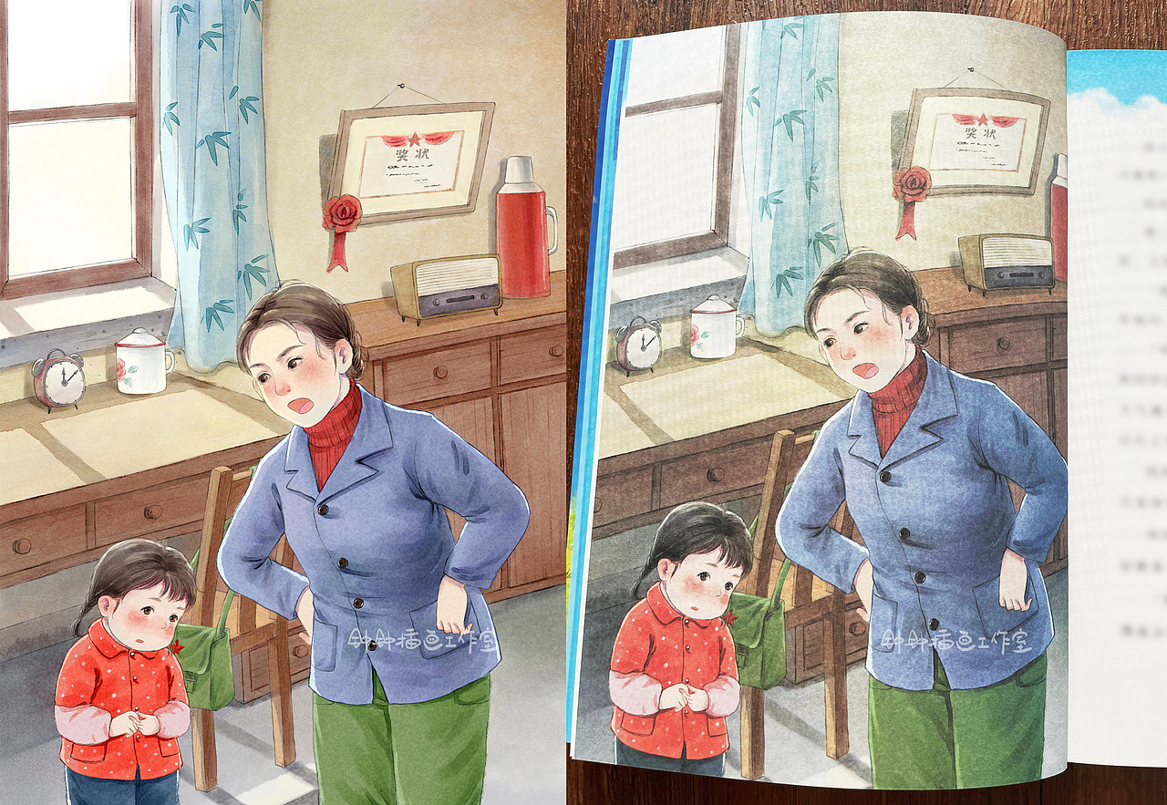 童书插画 | 《云上的孩子》(已商用)（图ZMzk1NTM5Mjc2） - 儿童插画 - 站酷设计师钟钟插画工作室原创素材 - 站酷ZCOOL