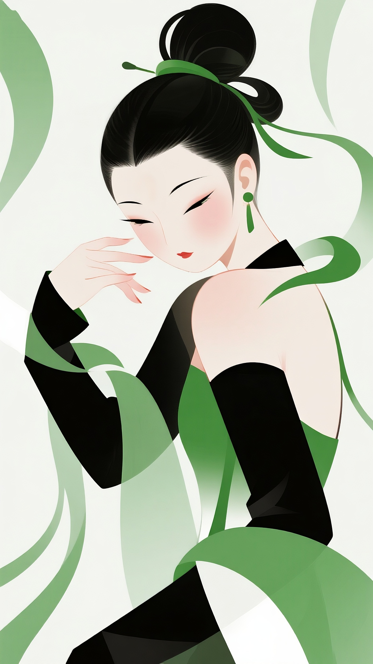 《东方花茶香》——茉莉奶白（图ZMzk1NTQxNzI0） - AI作品 - 站酷设计师AIGC张小沫原创素材 - 站酷ZCOOL