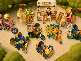 《小市集：骑行与梦想的故事》