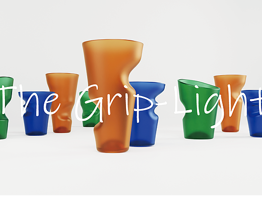 产品设计｜The Grip-Light 玻璃杯设计