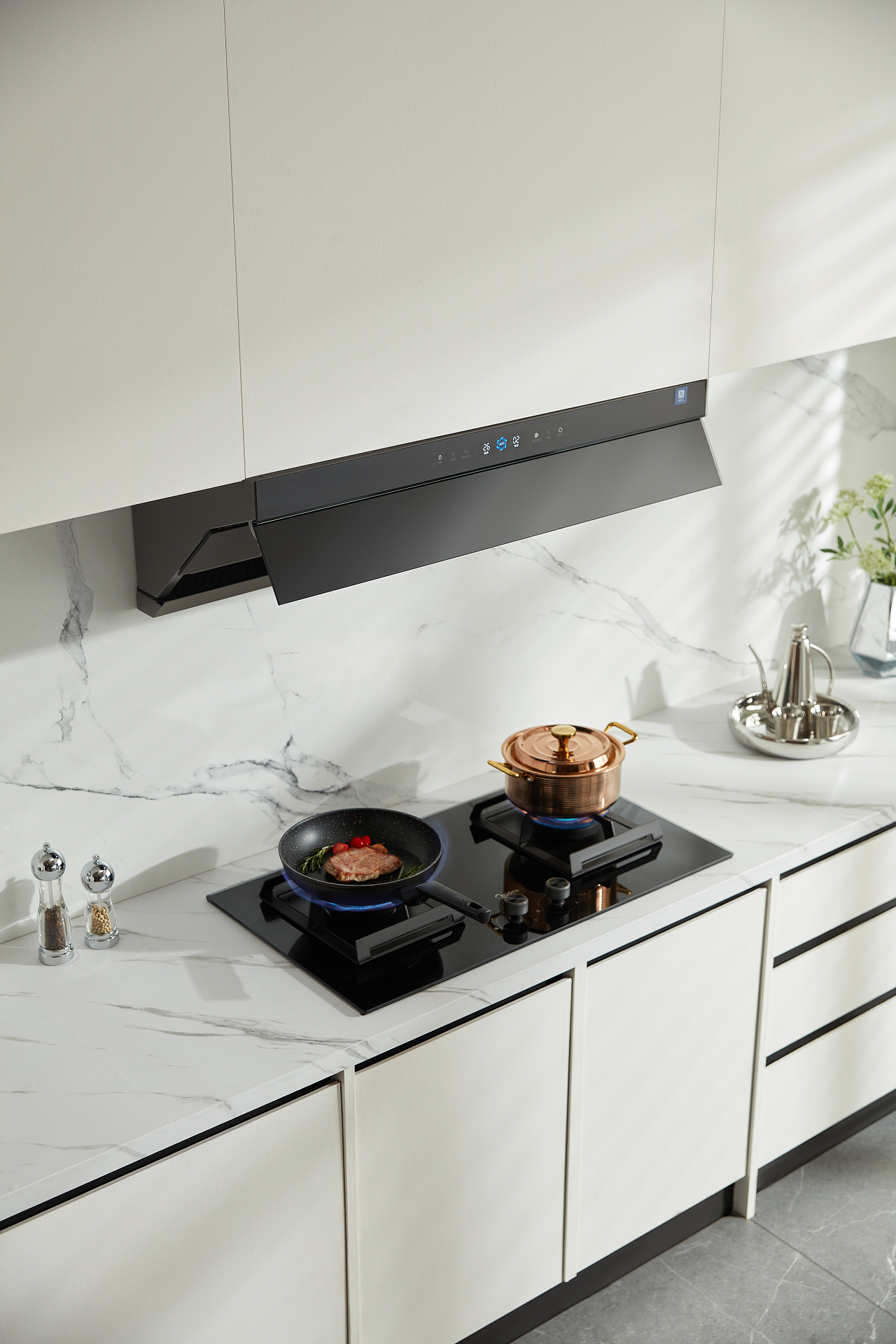 Midea｜美的烟机DT9场景图实拍（图ZMzk1NTYyOTA0） - 产品摄影 - 站酷设计师承与承文化原创素材 - 站酷ZCOOL