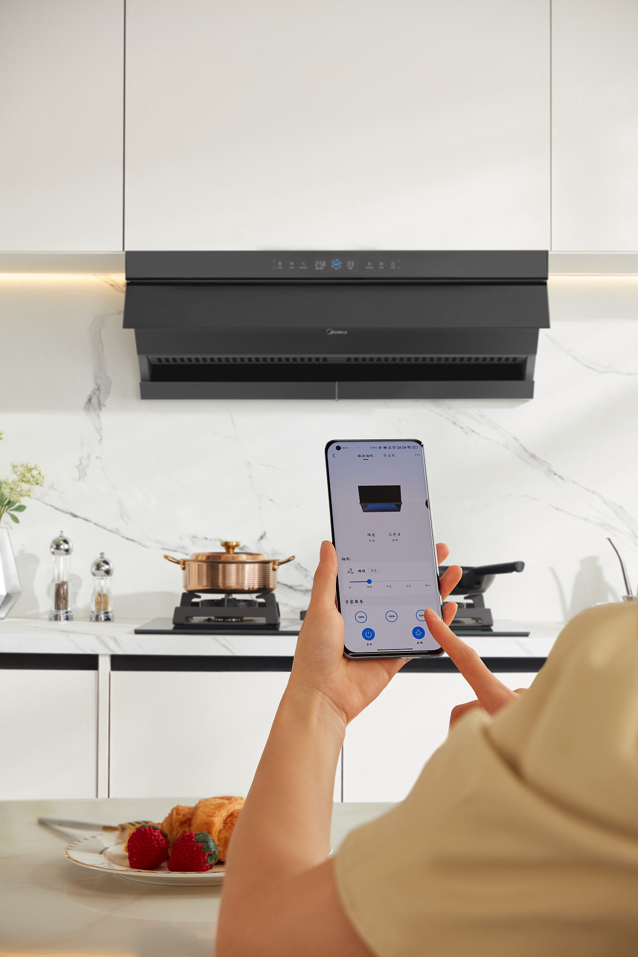 Midea｜美的烟机DT9场景图实拍（图ZMzk1NTYyOTA4） - 产品摄影 - 站酷设计师承与承文化原创素材 - 站酷ZCOOL