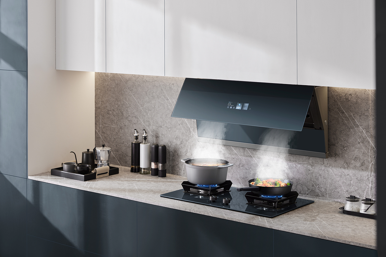 Midea｜美的羽翼系列FC9-4299烟机场景拍摄（图ZMzk1NTYzOTg4） - 产品摄影 - 站酷设计师承与承文化原创素材 - 站酷ZCOOL